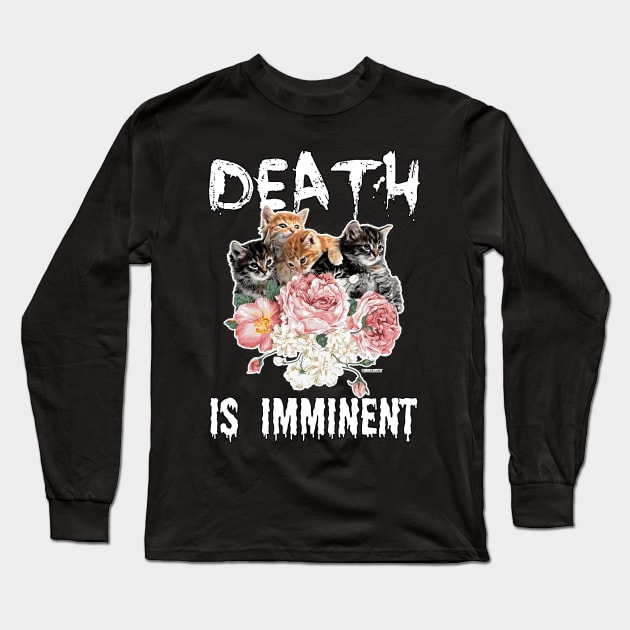 Death Kittens Long Sleeve T-Shirt by darklordpug